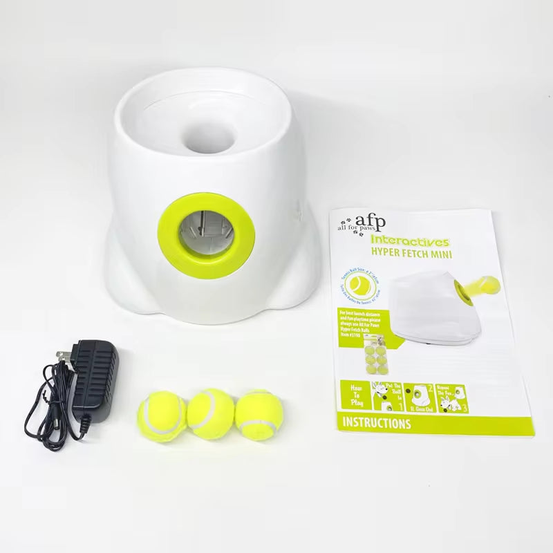 🎾 "Chaos Canon 9000" – Automatic Ball Launcher for Cats/Dogs (3 Distances: 3ft/6ft/9ft)