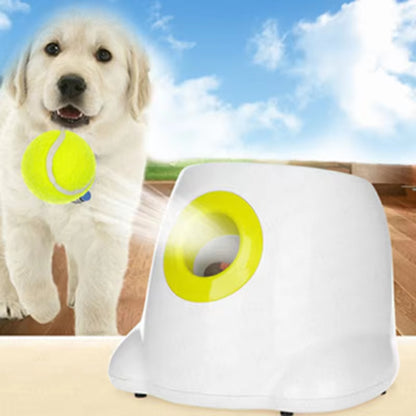 🎾 "Chaos Canon 9000" – Automatic Ball Launcher for Cats/Dogs (3 Distances: 3ft/6ft/9ft)